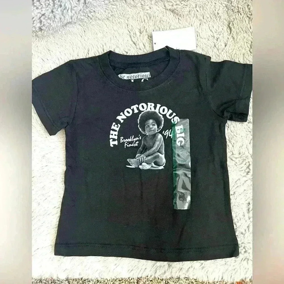 NWT 🩷 the Notorious BIG toddler Tshirt - Picture 1 of 4
